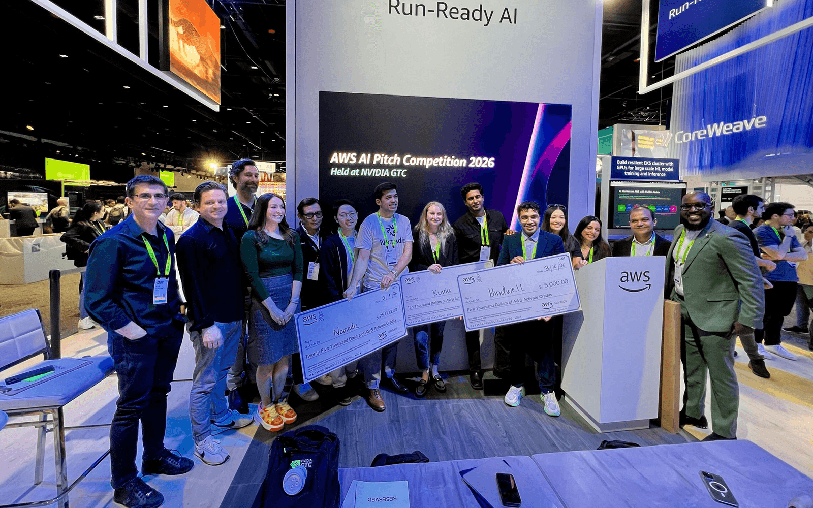 NVIDIA GTC 2026 AWS Startup Pitch: Our Story