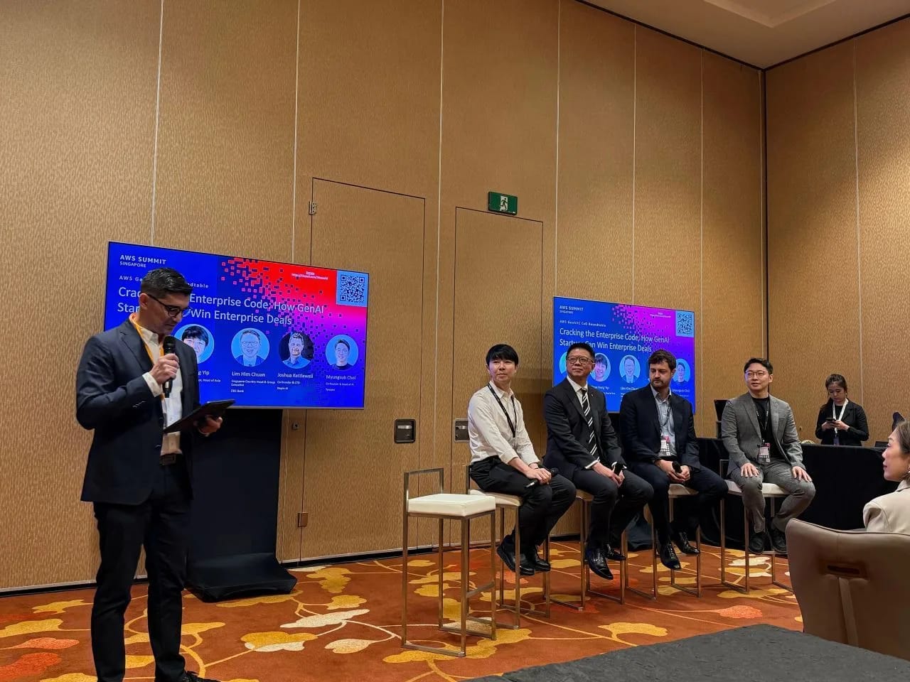 Panel discussion with global financial and enterprise AI leaders