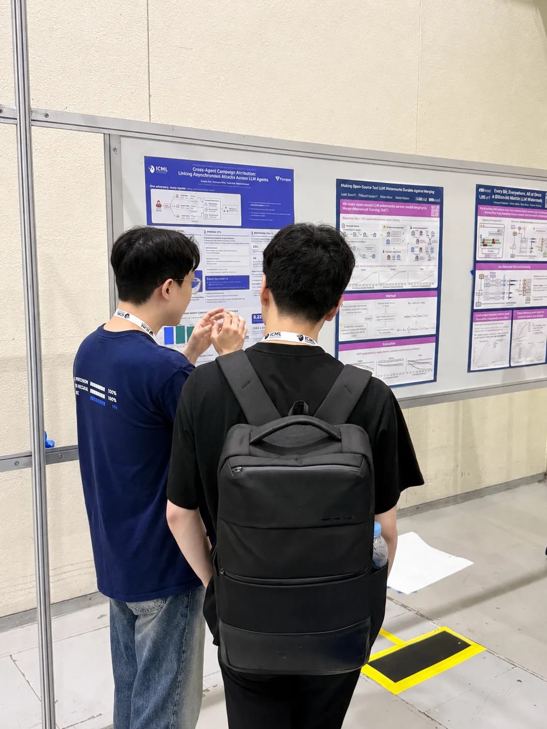 Tynapse AI team presenting the poster at the ICML 2026 AIWILD workshop